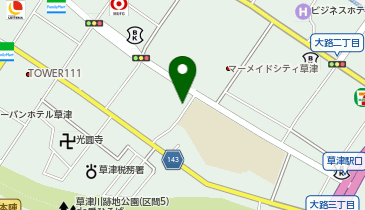 キョウテク 草津市大路2丁目パーキングの地図画像