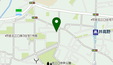 キョウテク 北江口第2住宅パーキングの地図画像