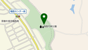 キョウテク 洛西竹林公園パーキングの地図画像