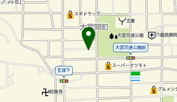 キョウテク 大宮交通公園西パーキングの地図画像