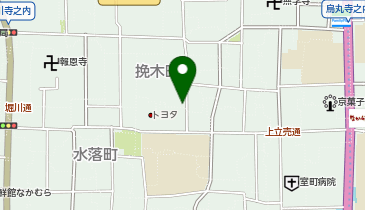 キョウテク 安楽小路町パーキングの地図画像