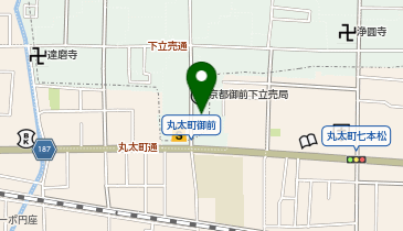 キョウテク 御前丸太町パーキングの地図画像