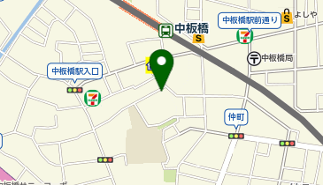 キョウテク 中板橋パーキングの地図画像