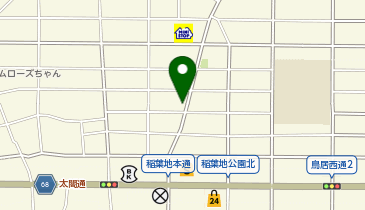 キョウテク 稲上町4丁目パーキングの地図画像