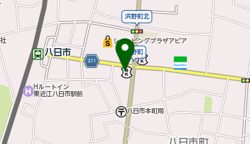 キョウテク 京都銀行八日市支店パーキングの地図画像