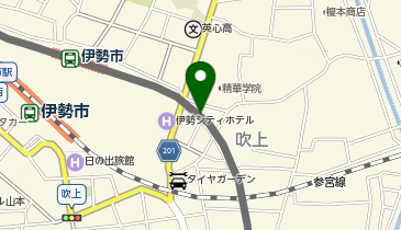 キョウテク 宇治山田7号パーキングの地図画像