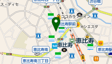 パークネット恵比寿の地図画像
