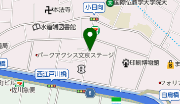 パークネット水道1丁目の地図画像