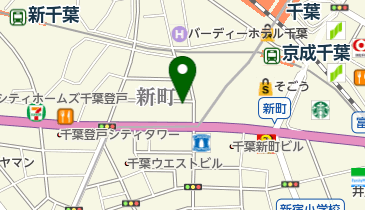 パークネット千葉新町第3の地図画像