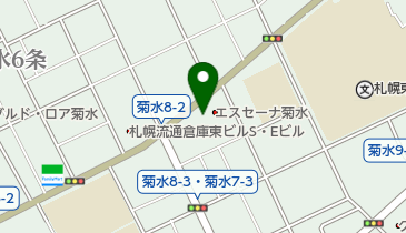 パークネット札幌菊水8条3丁目の地図画像
