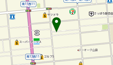 パークネット札幌南12西9の地図画像