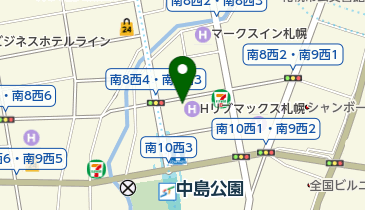 パークネット札幌南9西3の地図画像