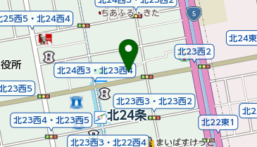 パークネット札幌北24西3の地図画像