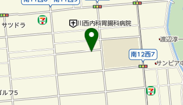 パークネット札幌南12西8の地図画像