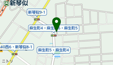 パークネット札幌麻生町6丁目の地図画像