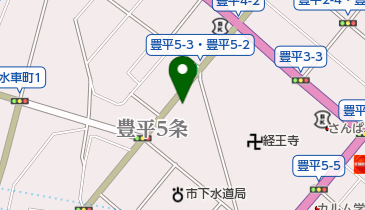 パークネット札幌豊平5条3丁目の地図画像