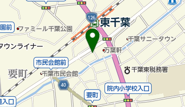 パークネット千葉要町公園前の地図画像