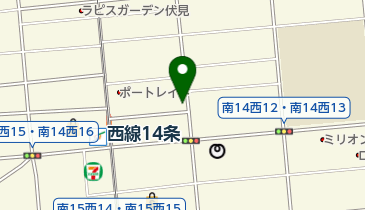 パークネット札幌南14西14の地図画像