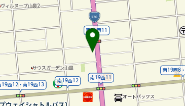 パークネット札幌南18西11の地図画像