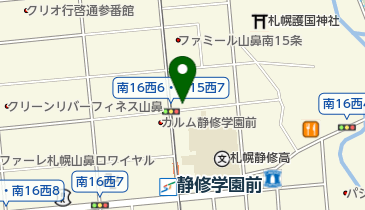 パークネット札幌南15西6の地図画像