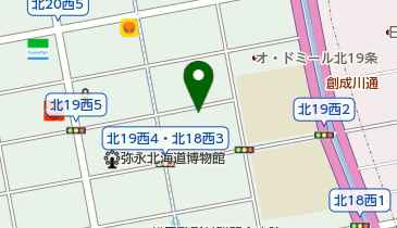 パークネット札幌北19西3の地図画像