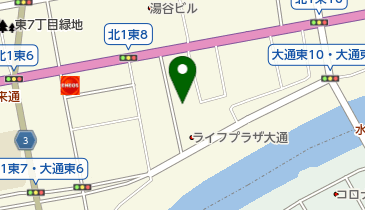 パークネット札幌ダイアパレス大通東9の地図画像