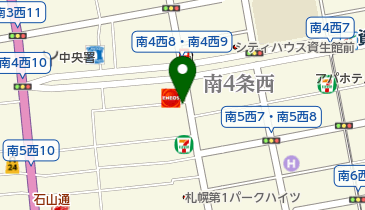 パークネット札幌南4西9の地図画像