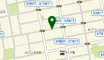 パークネット札幌北8西20の地図画像