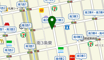 パークネット札幌南3東2二条市場の地図画像