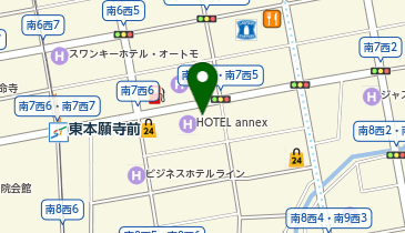 パークネット札幌すすきの南7西5第2の地図画像