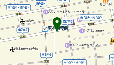 パークネット札幌すすきの南7西6の地図画像