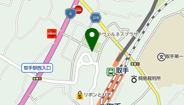 パークネット取手駅西口第2の地図画像
