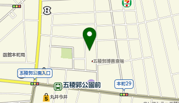 パークネット函館本町の地図画像