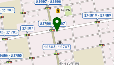 パークネット札幌北17東8第2の地図画像