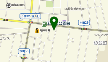 パークネット函館本町第4の地図画像