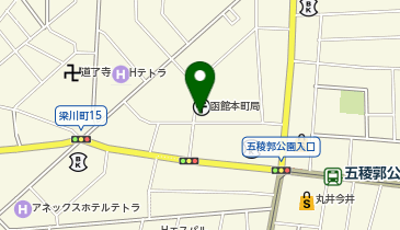 パークネット函館本町第6の地図画像