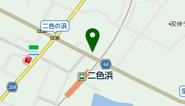 パークネット二色浜駅前の地図画像