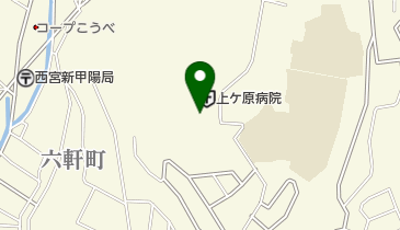パークネット上ケ原病院の地図画像