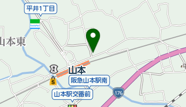 パークネット山本駅前の地図画像