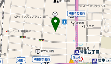 パークネット城東中央第7の地図画像
