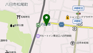 パークネット八日市駅前の地図画像