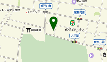 パークネット金沢大手町の地図画像