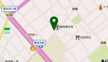 あなぶきパーク 清水643の地図画像