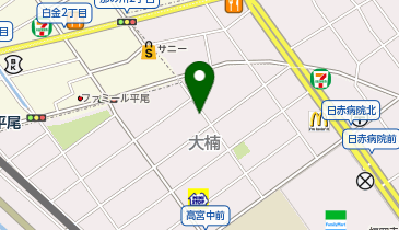 あなぶきパーク 大楠639の地図画像
