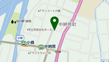 あなぶきパーク 中納言町の地図画像