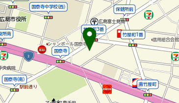 あなぶきパーク 竹屋町の地図画像
