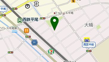 あなぶきパーク 大楠629の地図画像
