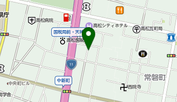 あなぶきパーク 亀井町第2パーキングの地図画像