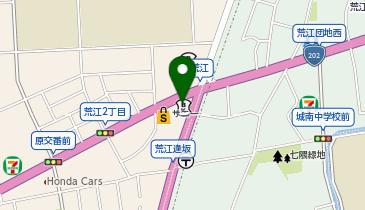 あなぶきパーク 西日本シティ銀行荒江支店604パーキングの地図画像