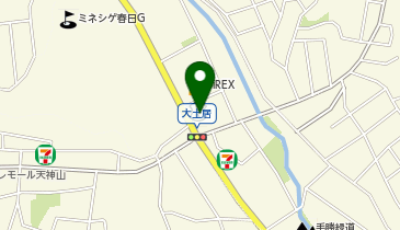 あなぶきパーク 西日本シティ銀行春日支店598パーキングの地図画像